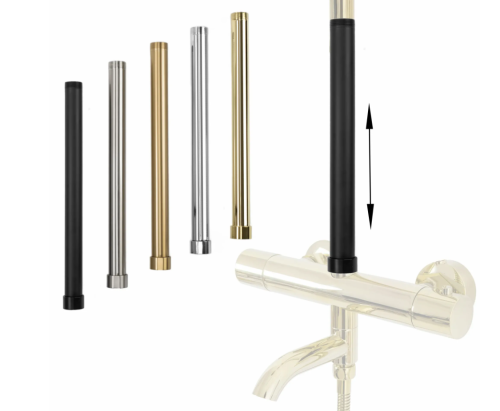 Подовжувач для душового гарнітуру REA BRUSHED GOLD 30 см. матове золото