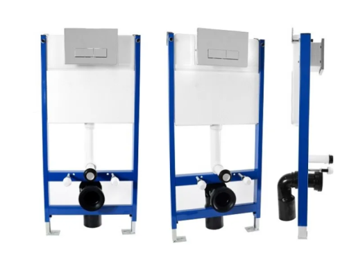 Инсталляция REA с кнопкой H CHROME хром