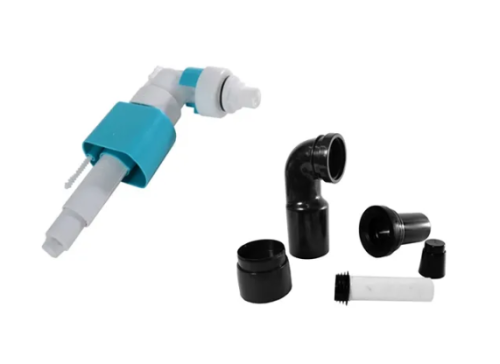 Инсталляция REA с кнопкой H CHROME хром