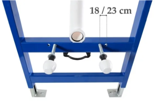 Инсталляция REA с кнопкой H CHROME хром