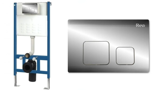 Кнопка смыва для инсталляции REA F CHROME