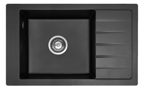 Гранітна кухонна мийка REA STEN BLACK