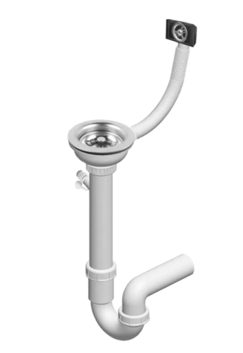 Гранитная кухонная мойка REA DAG BLACK пятнистая