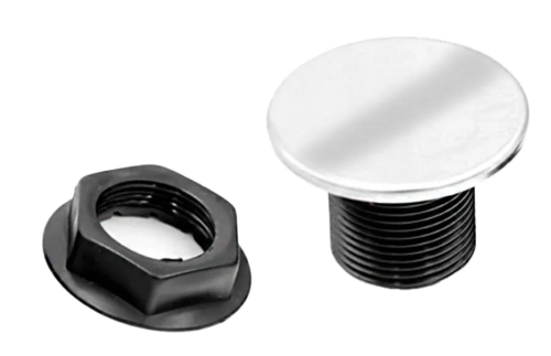 Гранітна кухонна мийка REA NORTH BLACK плямиста