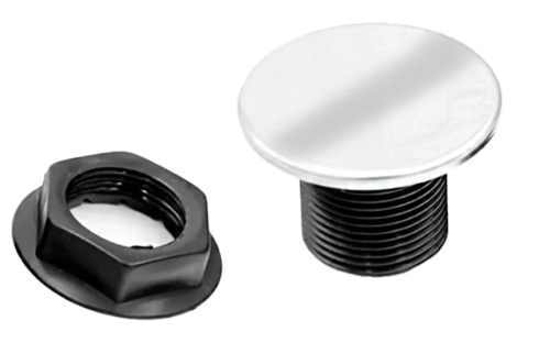 Гранітна кухонна мийка REA NORTH BLACK METALIC