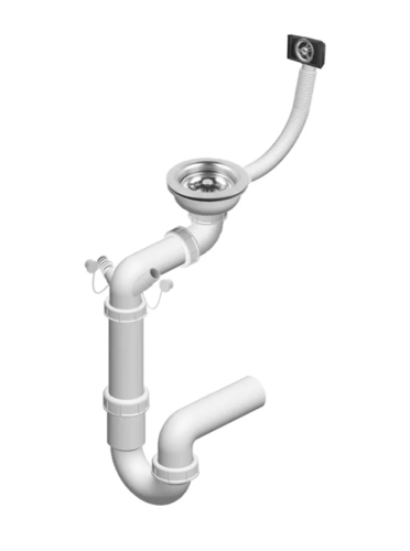 Гранітна кухонна мийка REA NORTH GREY