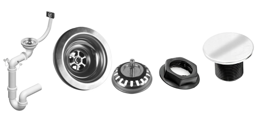 Гранітна кухонна мийка REA LIN WHITE