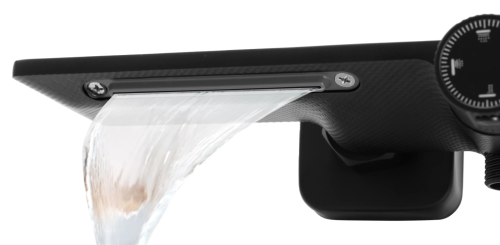 Душовий гарнітур REA HELIX BLACK з виливом