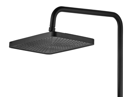 Душовий гарнітур REA HELIX BLACK з виливом