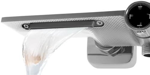 Душевой гарнитур REA HELIX CHROM с изливом