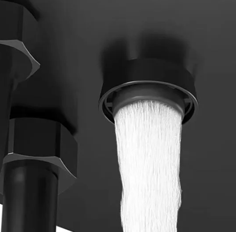 Душевой гарнитур REA ROB GOLD с термостатом и изливом