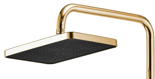 Душевой гарнитур REA ROB GOLD с термостатом и изливом