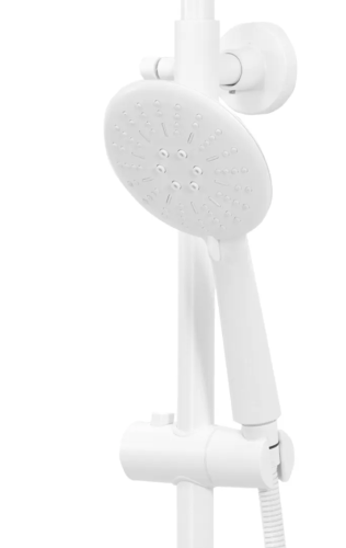 Душевой гарнитур REA LUNGO WHITE с термостатом и изливом