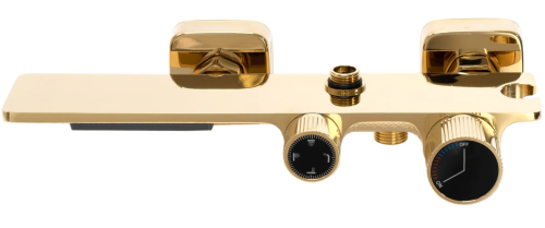 Душевой гарнитур REA HELIX GOLD с изливом