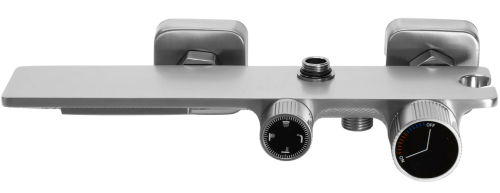 Душевой гарнитур REA HELIX NICKEL BRUSHED с изливом