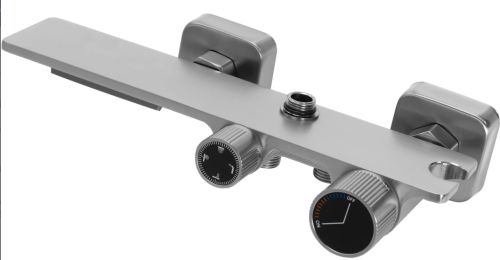 Душевой гарнитур REA HELIX NICKEL BRUSHED с изливом