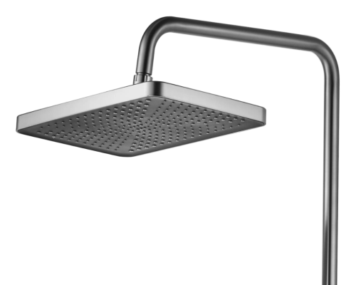 Душевой гарнитур REA HELIX NICKEL BRUSHED с изливом