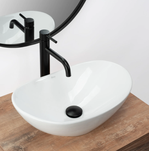 Умывальник (раковина) REA ROYAL MINI WHITE накладной белый