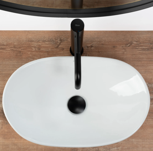 Умывальник (раковина) REA ROYAL MINI WHITE накладной белый