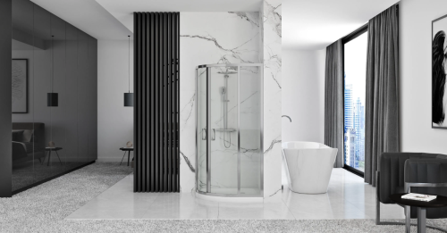 Душова кабіна REA LOOK CHROM 90х90