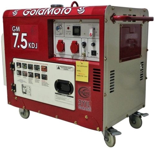 Дизельний генератор GoldMoto GM7.5KDJ