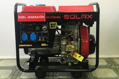 Дизельный генератор SOLAX SDJ7000ME