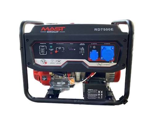 Бензиновый генератор MAST GROUP RD7500E