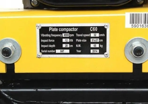 Виброплита Kraft&Dele KD1180