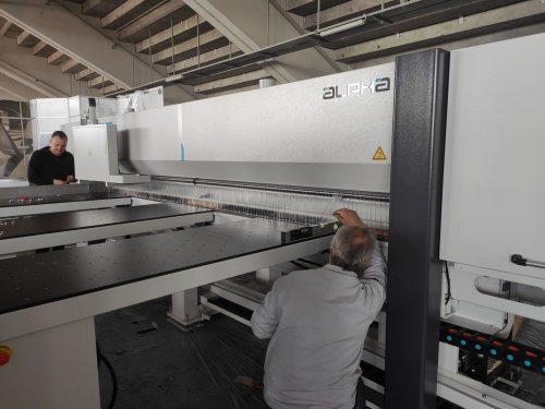 Пильный центр с ЧПУ AES ALPHA PS-04 3800