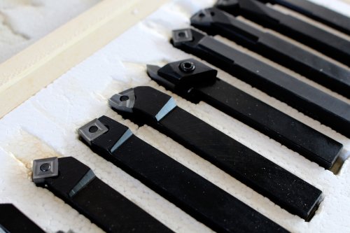 Резцы токарные, КОМПЛЕКТ из 9 шт. 12 мм Holzmann 9TLG12