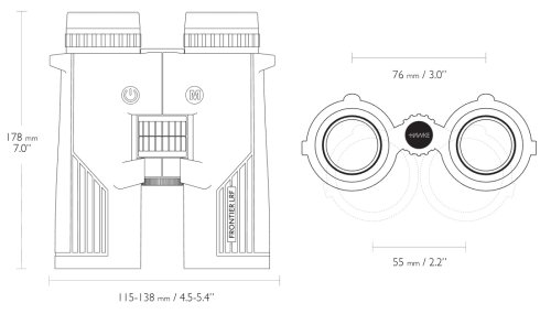 Дальномер Hawke Frontier LRF 2300 10x42 Green (38615)