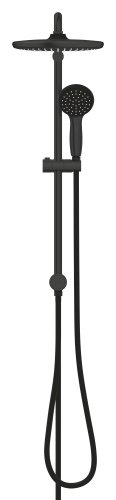 Душевая система с переключателем Grohe QuickFix Vitalio Start 250 Black 266802430