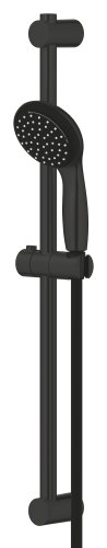 Душевой гарнитур со штангой, 2 режима струи Grohe QuickFix Vitalio Start 100 Black 279482430
