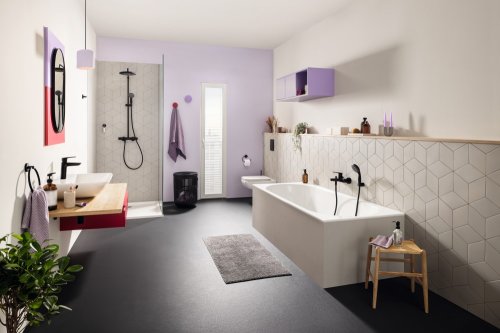 Смеситель для ванны Grohe QuickFix Start Black 322782432