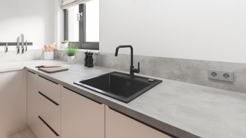 Смеситель для кухни Grohe QuickFix Start Black 304702430