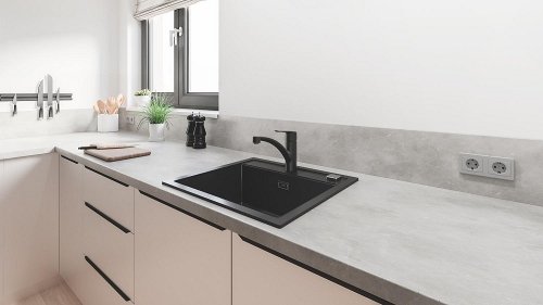 Смеситель для кухни Grohe QuickFix Start Black 324412432