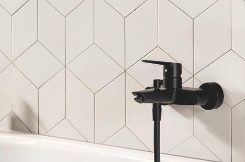 Комплект смесителей для ванной комнаты и кухни Grohe QuickFix Start Black UA303311MK