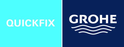 Комплект смесителей для ванной комнаты и кухни Grohe QuickFix Start Black UA303311MK