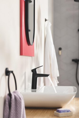 Комплект смесителей для ванной комнаты и кухни Grohe QuickFix Start Black UA303301MK