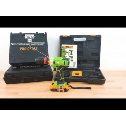 Шуруповерт Procraft PA212