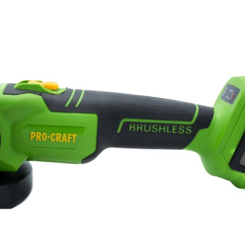 Бесщеточная аккумуляторная болгарка Procraft PWA216