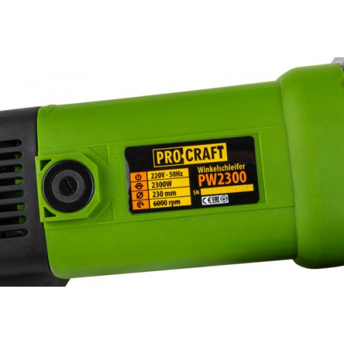 Углошлифовальная машина Procraft PW2300 230 мм
