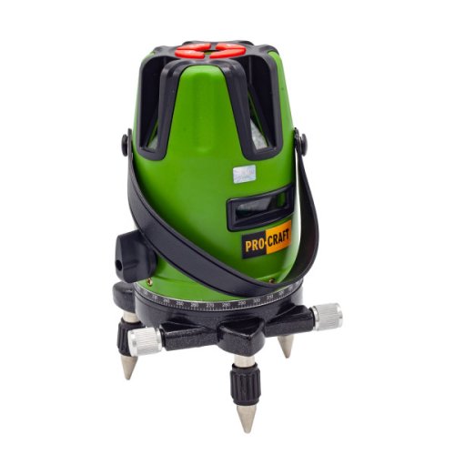 Лазерный уровень Procraft LE-5D (с зеленым диодом)