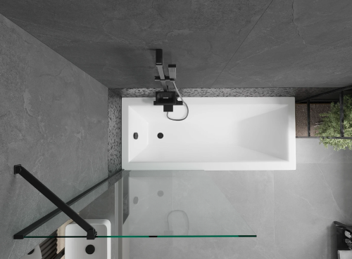 Шторка для ванни MEXEN NEXT 80 см. постійна