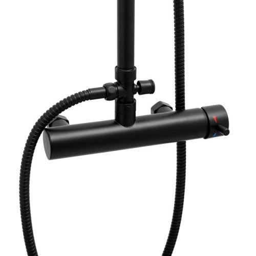 Душевая система Yoka TIKI-BLK BLACK черный