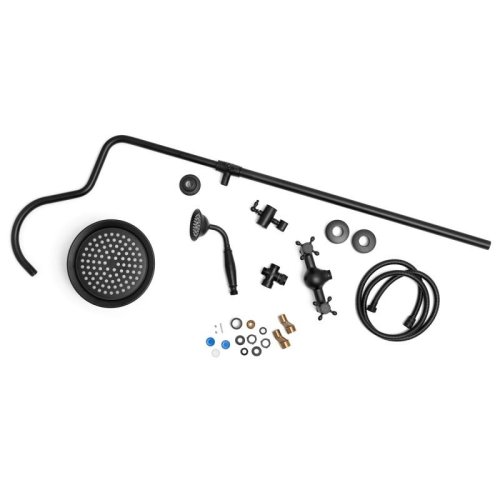 Душевая система Yoka DIXI BLACK черный