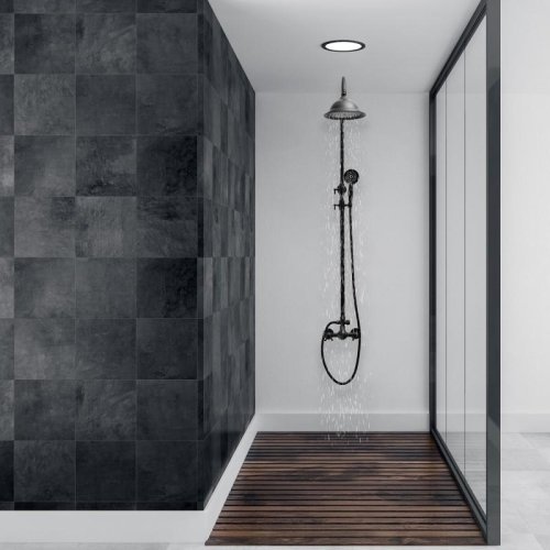 Душевая система Yoka DIXI BLACK черный