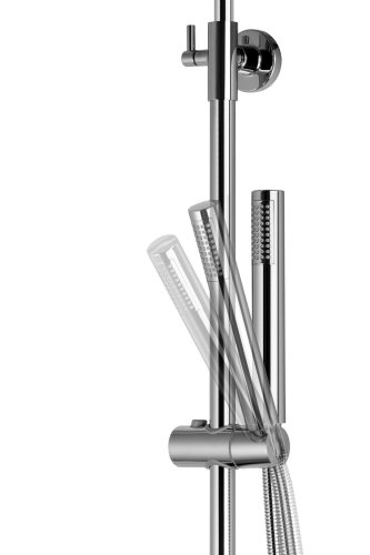 Душевая система Corsan LUGO CHROME с изливом