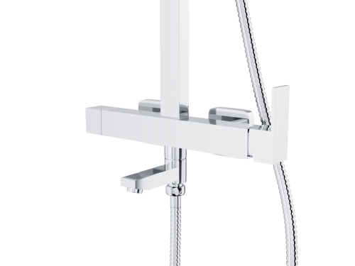 Душевая система Corsan ANGO CHROME с изливом