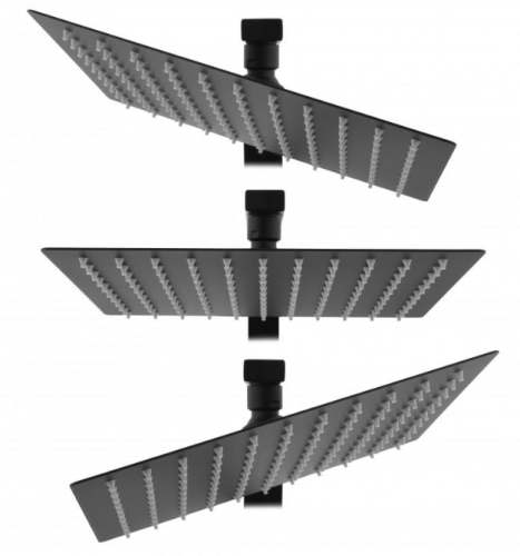 Душова система Yoka GOBA 25 BLACK чорний з термостатом